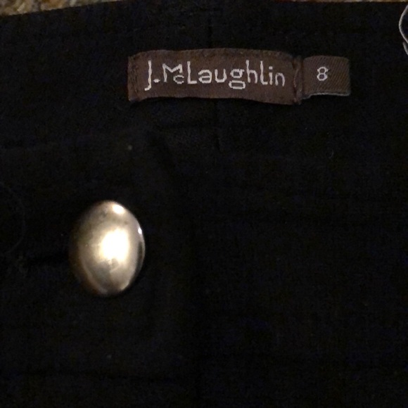 J. McLaughlin Becca Style Pants Leggings Black EUC - Picture 3 of 11